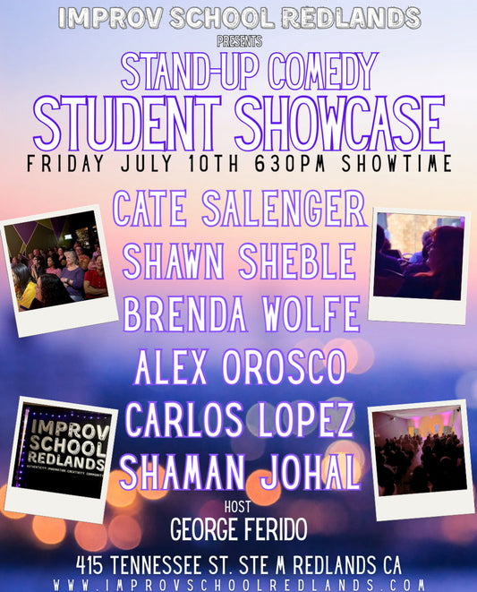 7/10 Student Stand-Up Comedy Showcase