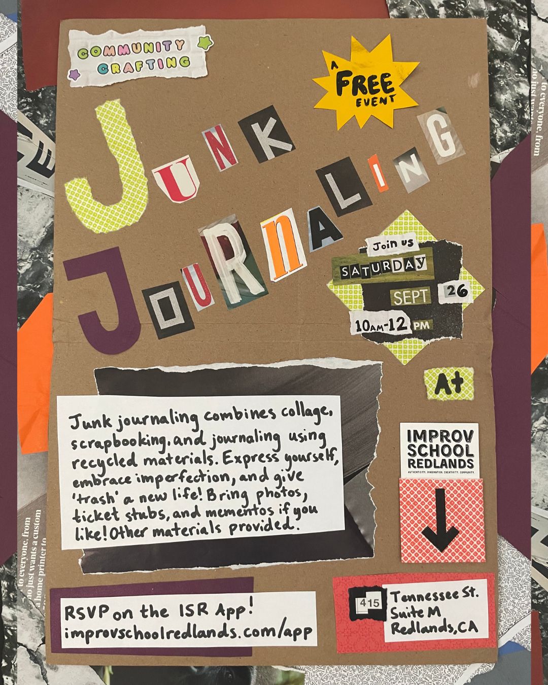 Community Crafting: Junk Journaling