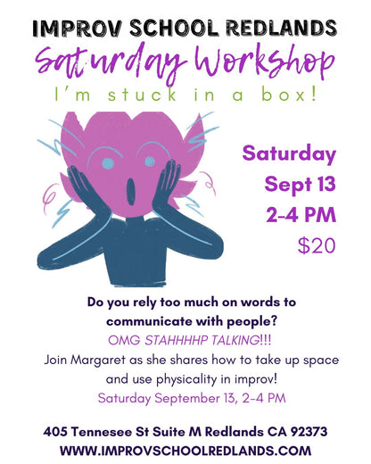 Saturday Afternoon Improv (Saturdays 2-4pm)