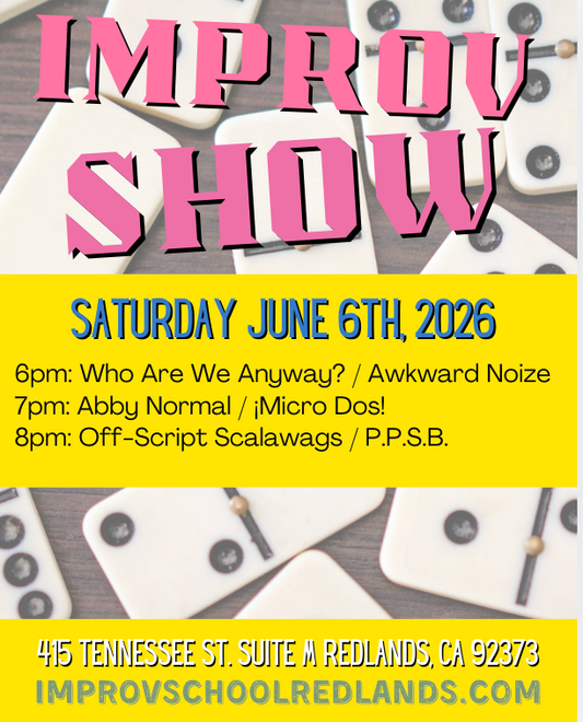 6/6 Saturday Night Improv Shows