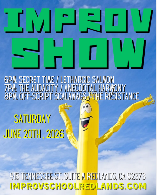 6/20 Saturday Night Improv Shows