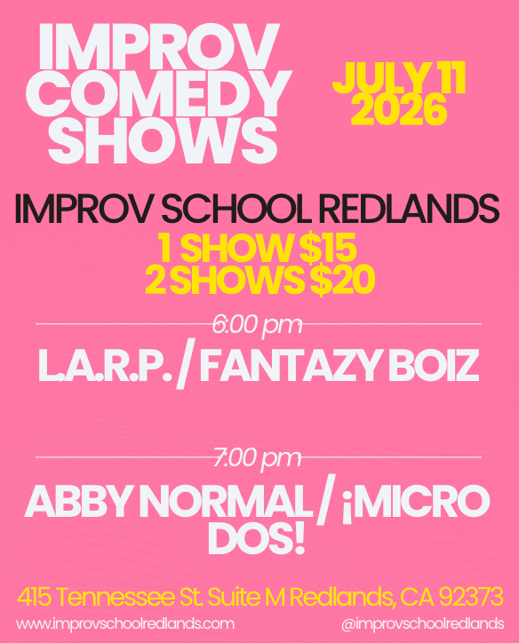 7/11 Saturday Night Improv Shows