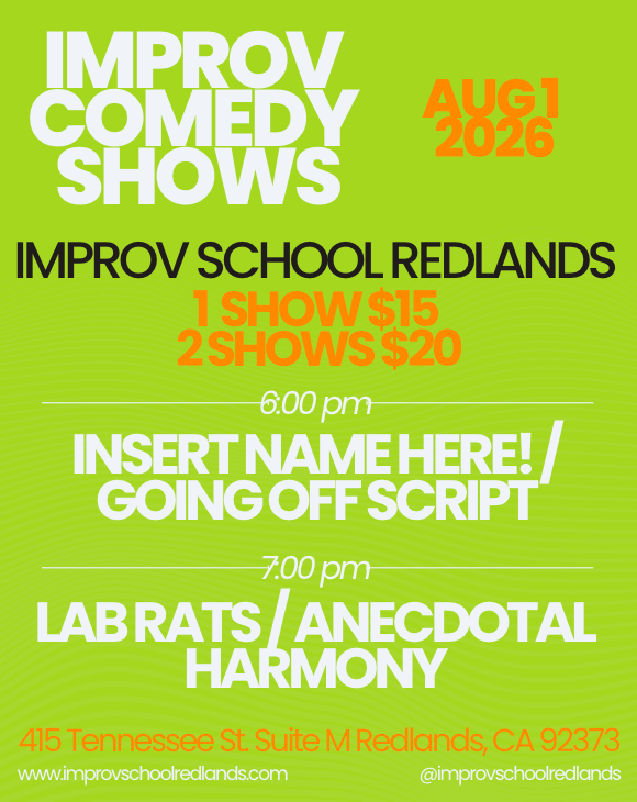 8/1 Saturday Night Improv Shows