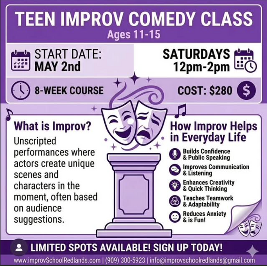 Teen Improv Comedy Class