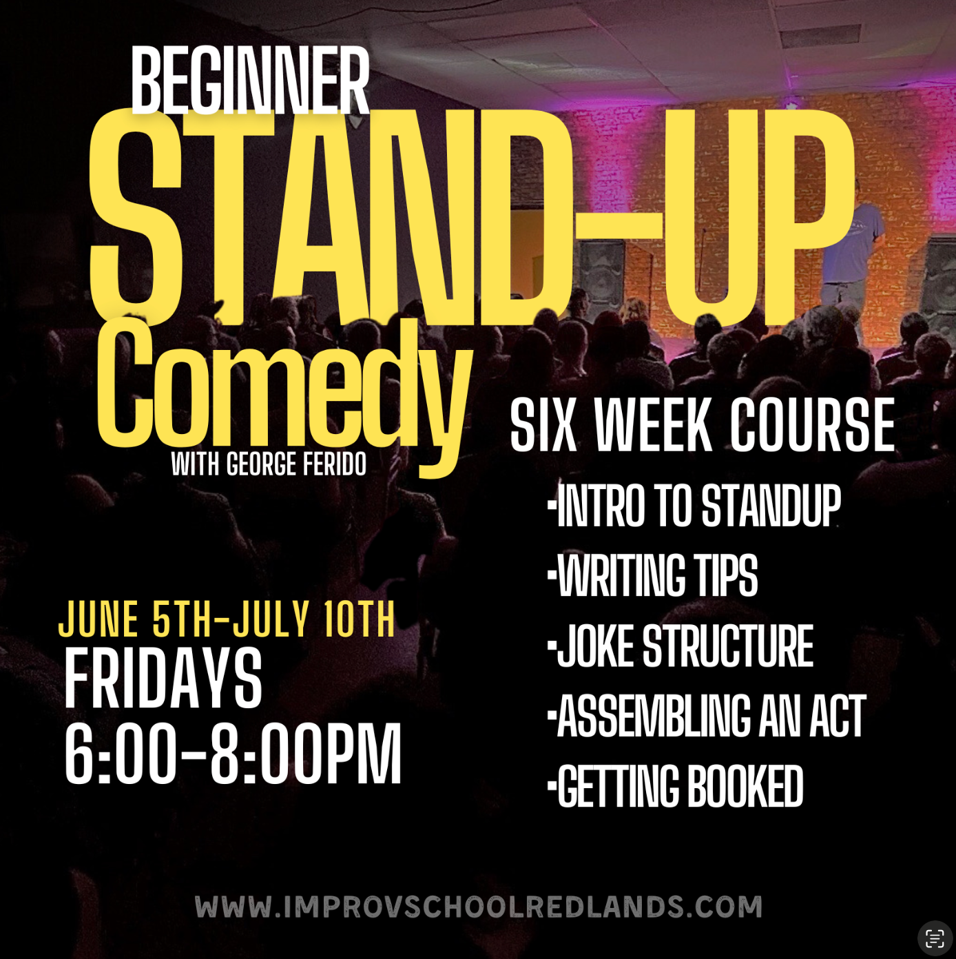 Beginner Stand Up Comedy